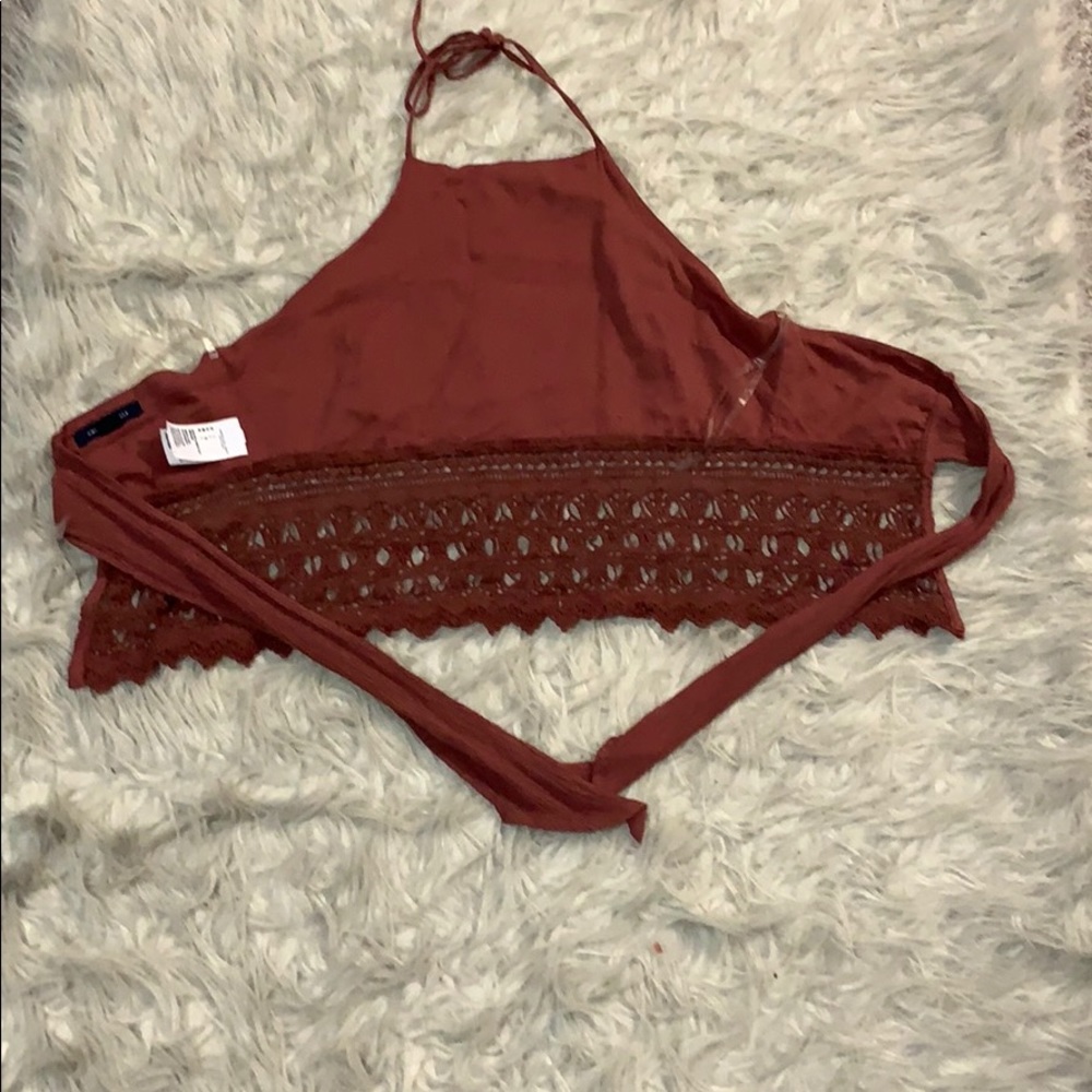 Crop Halter Top - Picture 2 of 3